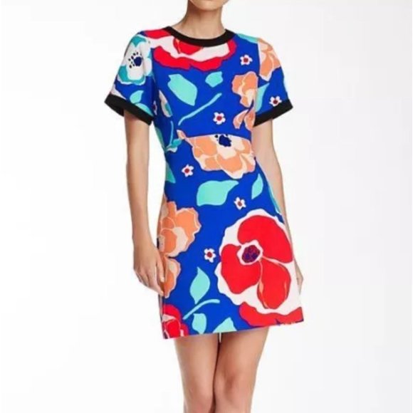 Kate Spade New York Floral Print Mini Dress - Picture 15 of 15